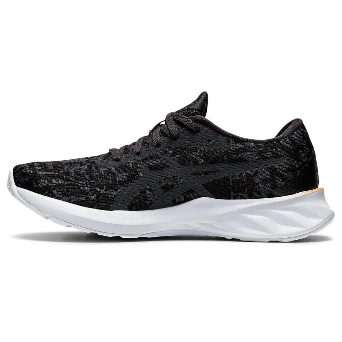 Tênis ASICS Roadblast ST Edo Tribute - Feminino - Preto - Marinho | Netshoes