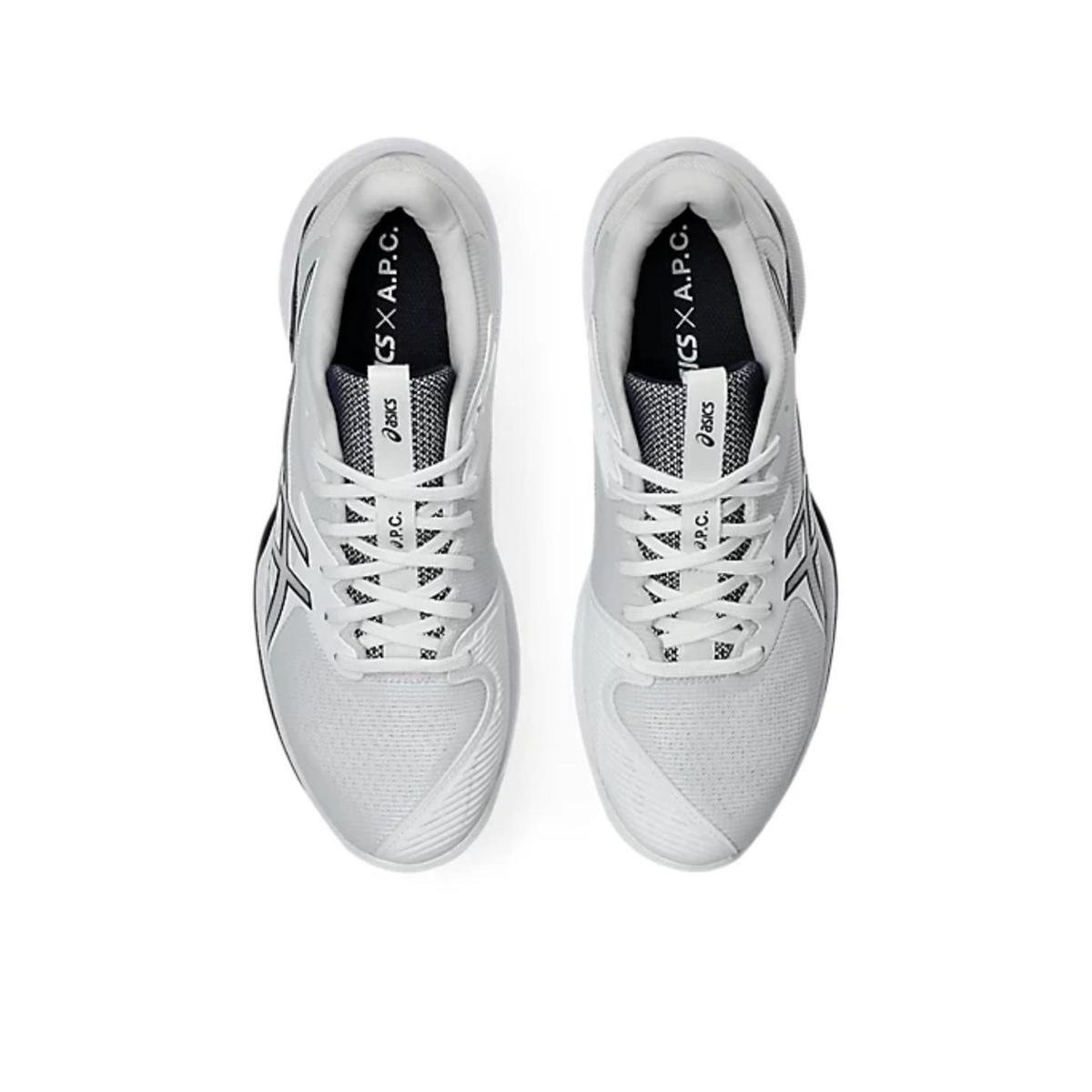 Tênis Asics Solution Speed FF 3 x A.P.C. Masculino - Branco+Azul