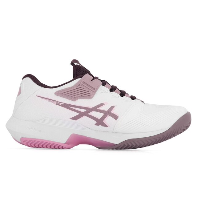 Tênis Asics Solution Speed FF 4 - Clay - Saibro - Branco e Roxo ...