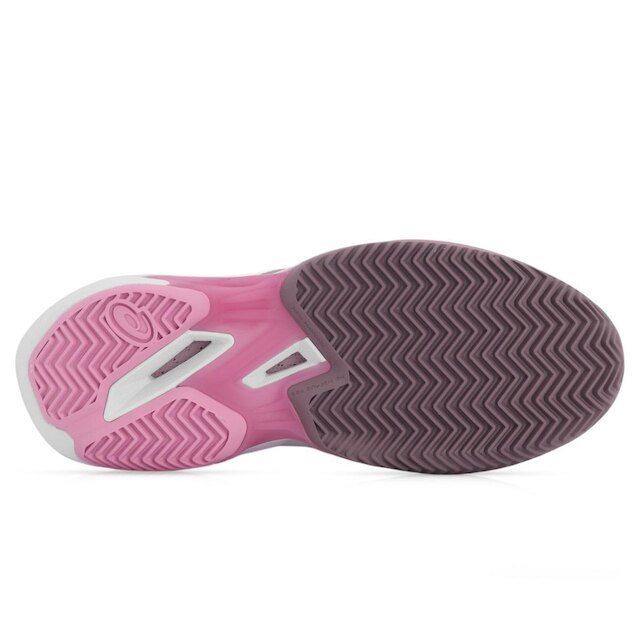 Tênis Asics Solution Speed FF 4 - Clay - Saibro - Branco e Roxo ...