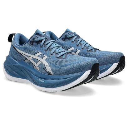 Tênis ASICS Superblast 2 Unissex - Azul+Branco | Netshoes