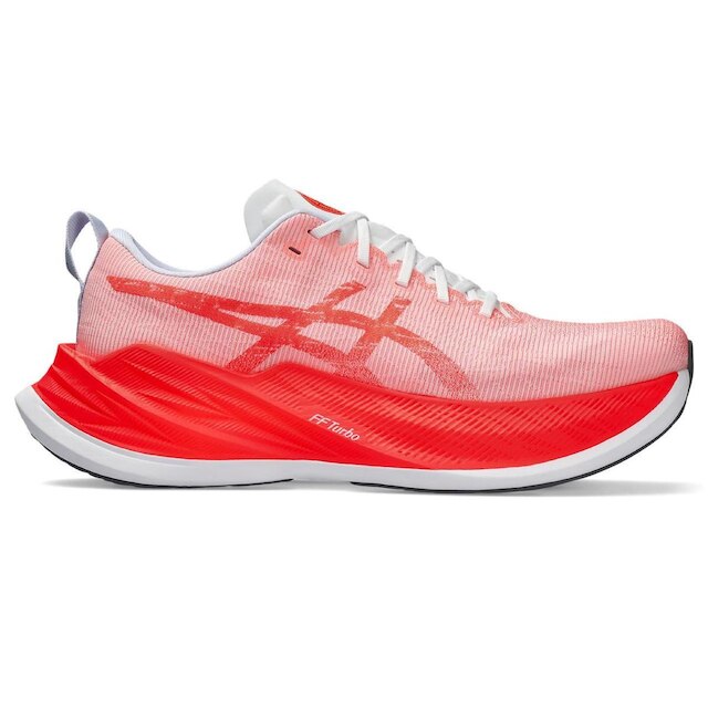 Tênis ASICS Superblast - Unissex - Rosa com Vermelho e Branco - Rosa ...