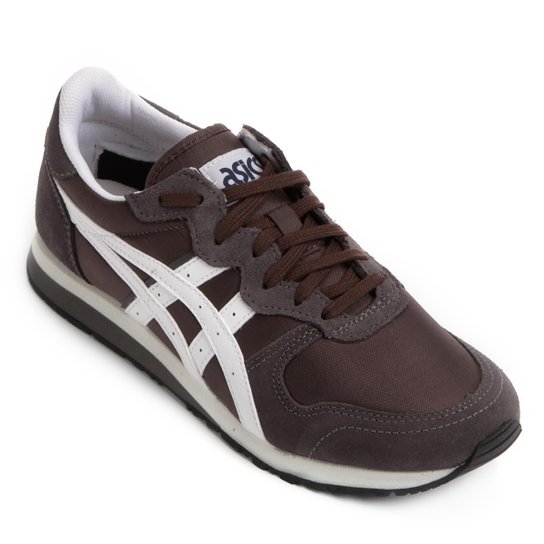 Tênis Asics Tiger Oc Runner - Cinza e Branco Menor preço em Tênis Asics Tiger Oc Runner - Cinza e Branco