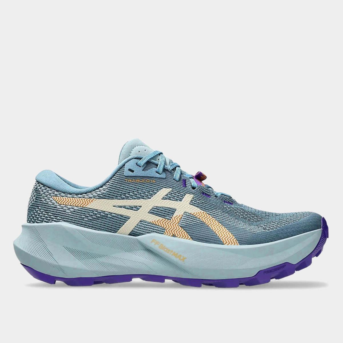 Tenis Asics Trabuco 14 Feminino Azul Roxo