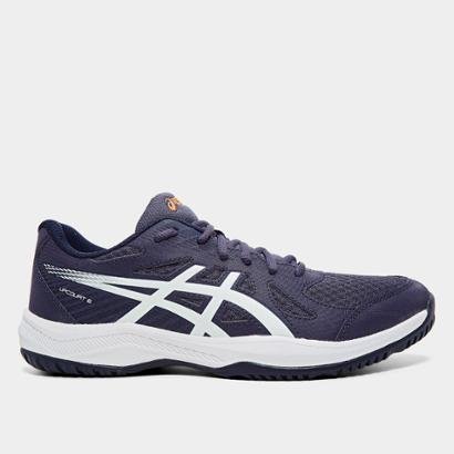 Tênis Asics Upcourt 6 Masculino - Marinho+Branco | Netshoes