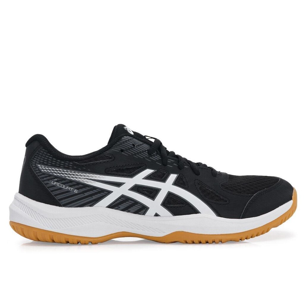 Tênis Asics Upcourt 6 Preto e Branco