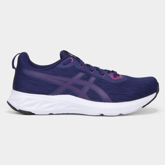 Tênis Asics Versablast 2 Se Feminino - Marinho+Roxo Menor preço em Tênis Asics Versablast 2 Se Feminino - Marinho+Roxo