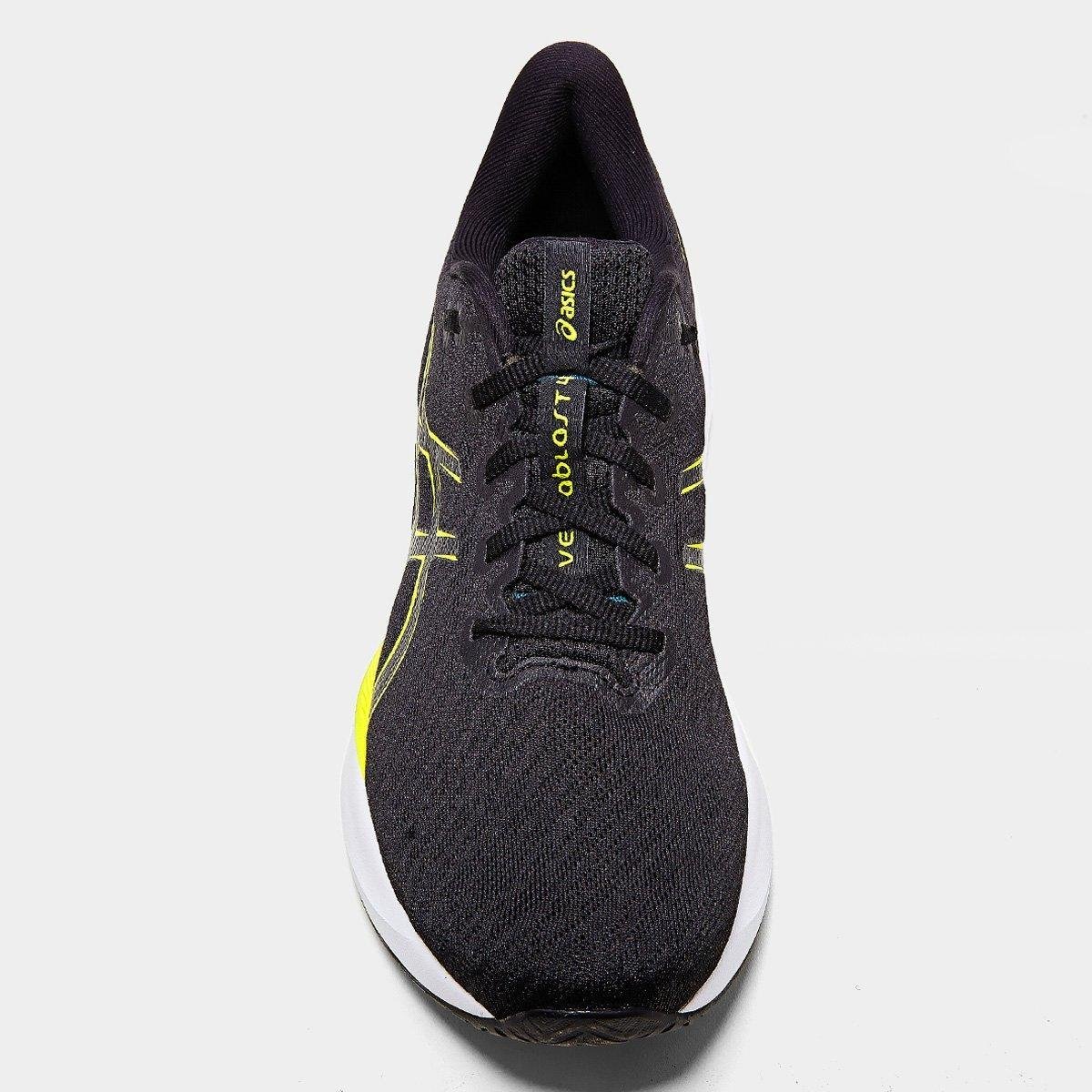 aminase Tênis Asics Versablast 4 Masculino - Preto+verde | Netshoes