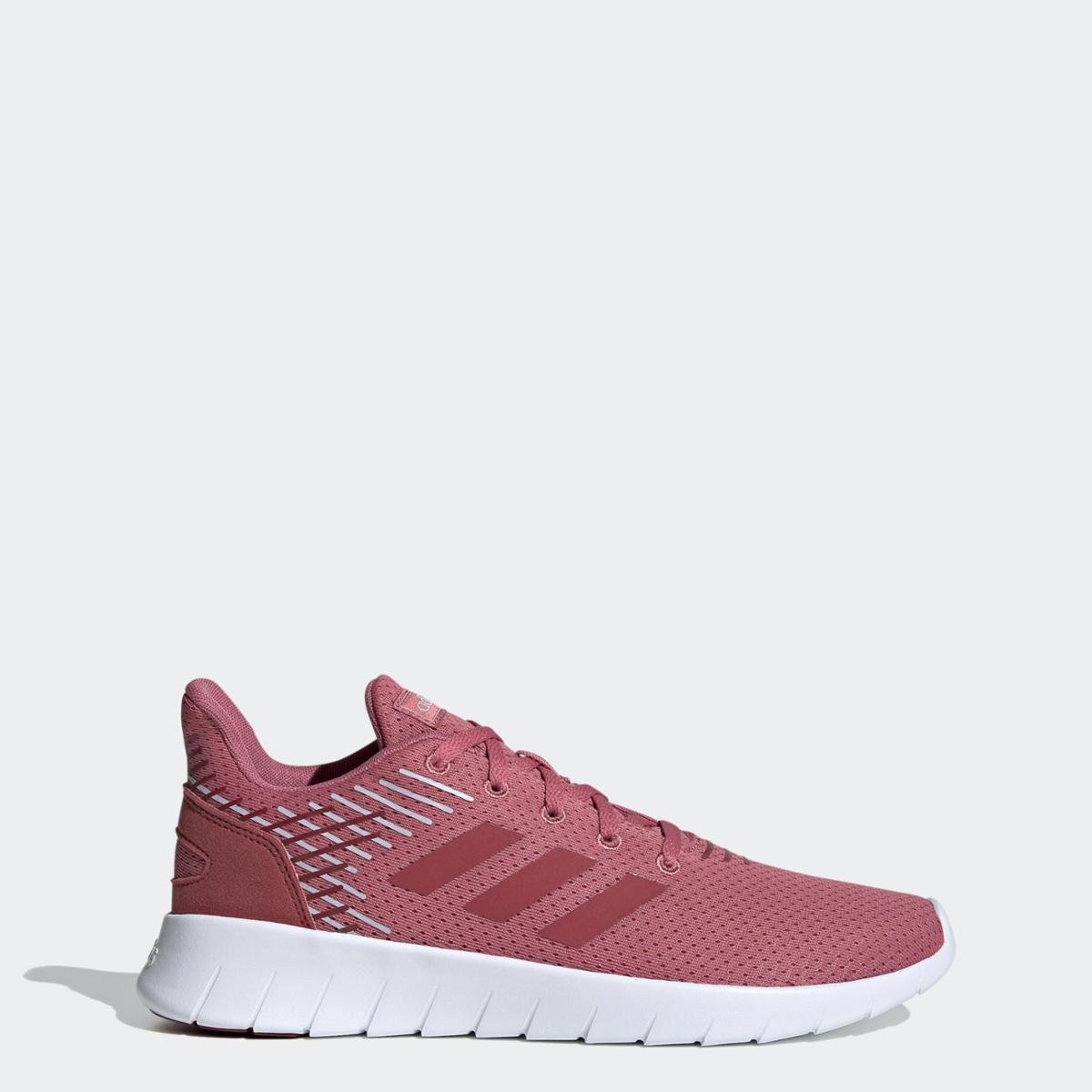 Tênis Asweerun Rosa Adidas Rosa+Vermelho Netshoes