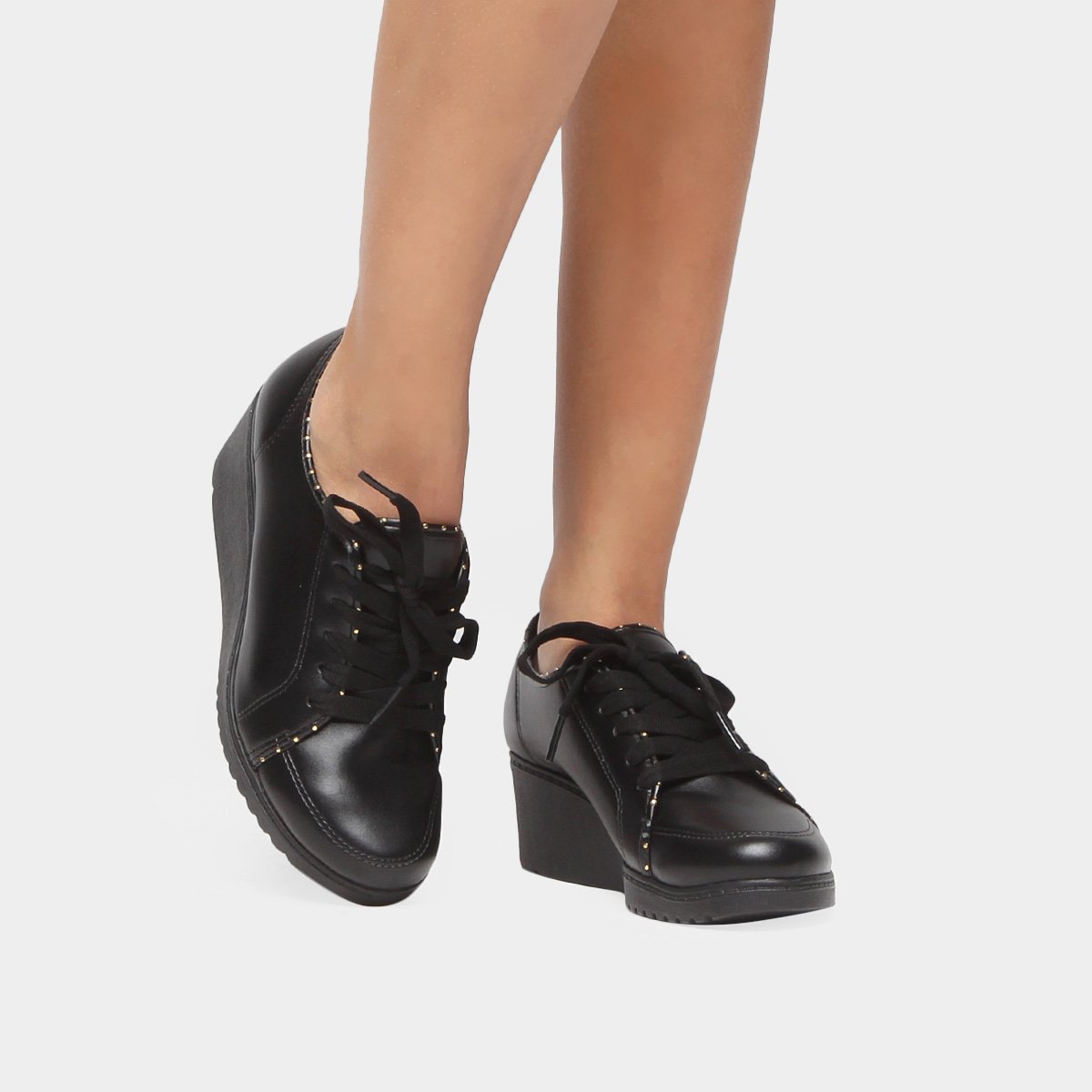 tenis anabela azaleia