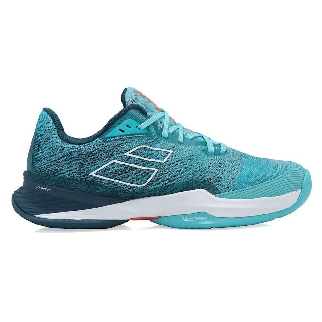 Tênis Babolat Jet Mach 3 Wide Azul e Marinho Masculino