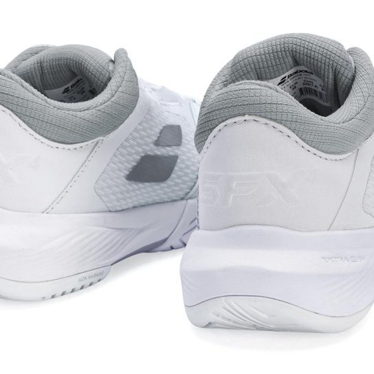 Tênis Babolat SFX 4 - All Court - Branco e Prata