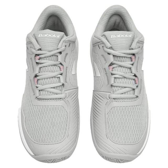 Tênis Babolat SFX 4 Clay Cinza e Branco Feminino