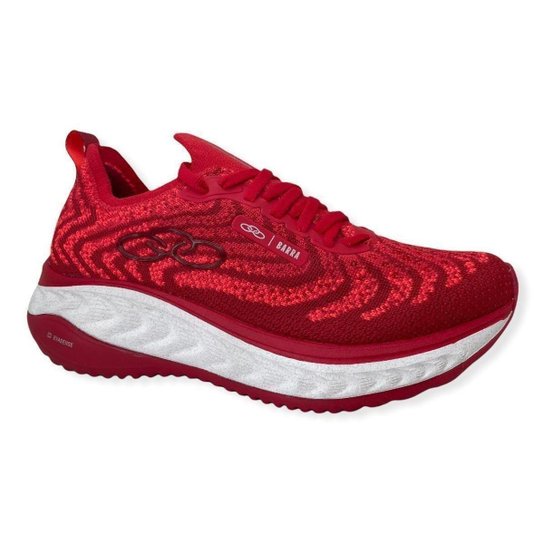 TENIS BARRA/988 OLYMPIKUS VERMELHO - Vermelho Menor preço em TENIS BARRA/988 OLYMPIKUS VERMELHO - Vermelho
