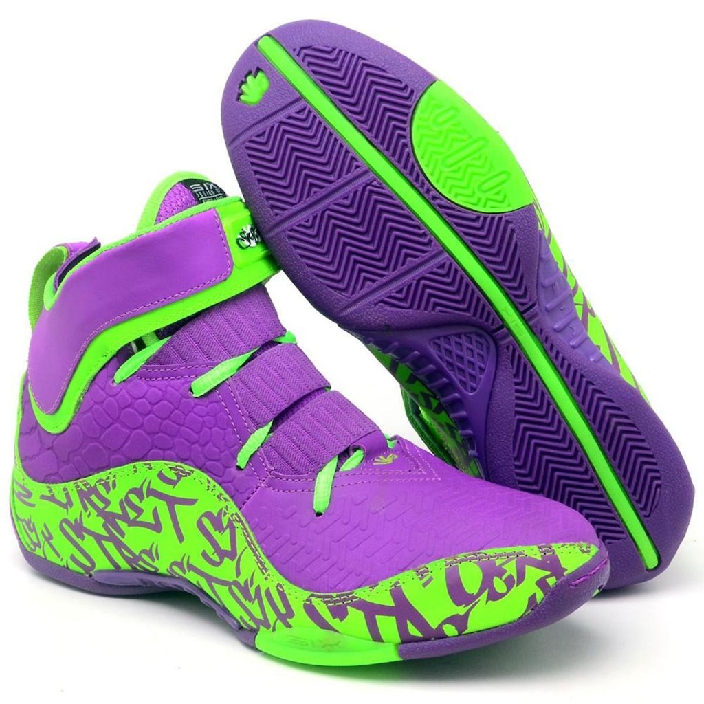 Tênis Basquete Impact Six Street com Verde