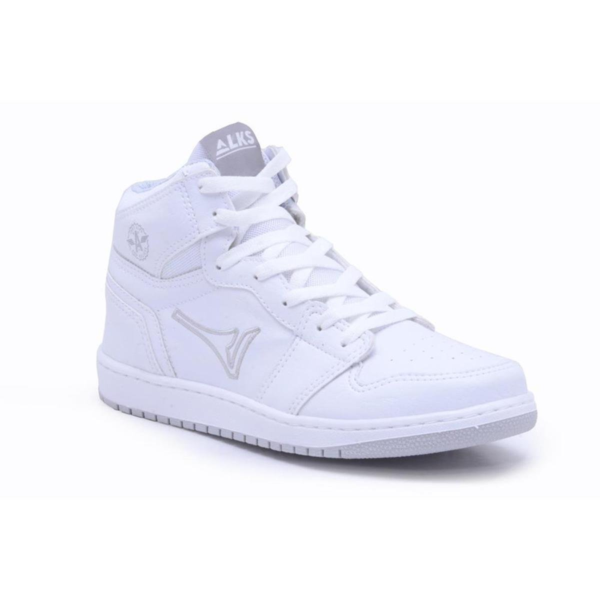 Tênis Basquete Masculino Botinha Feminino Academia Cano Alto Treino Menor preço em Tênis Basquete Masculino Botinha Feminino Academia Cano Alto Treino