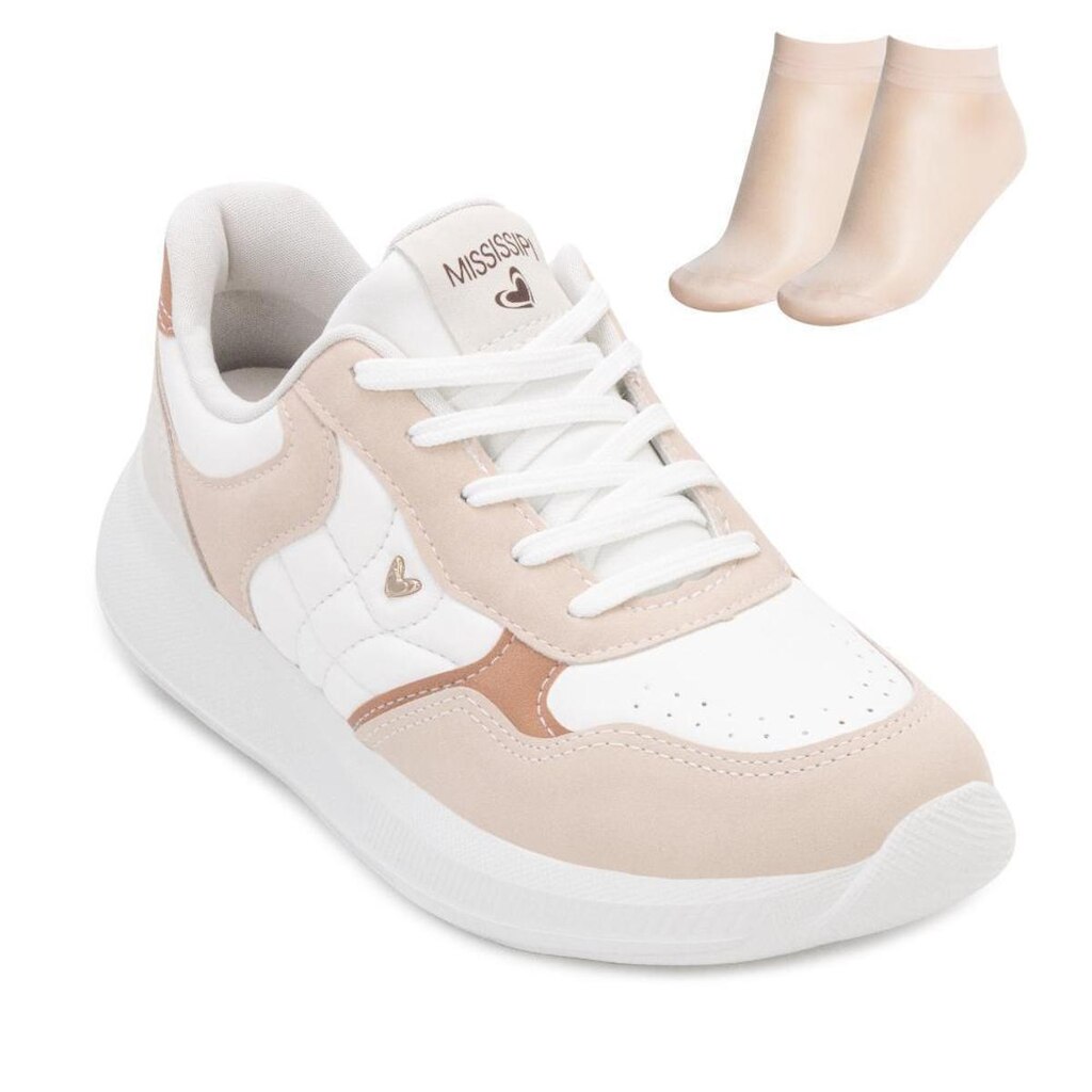Tênis BB Mississipi Jogging e Meia MF25-MF602