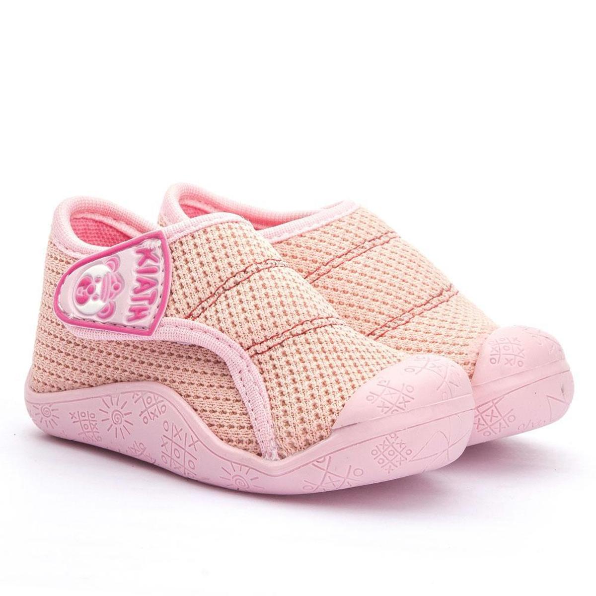 Tênis Bebe Meia Kapell Sintético Macio Estilo Moda Confortável - Rosa |  Netshoes