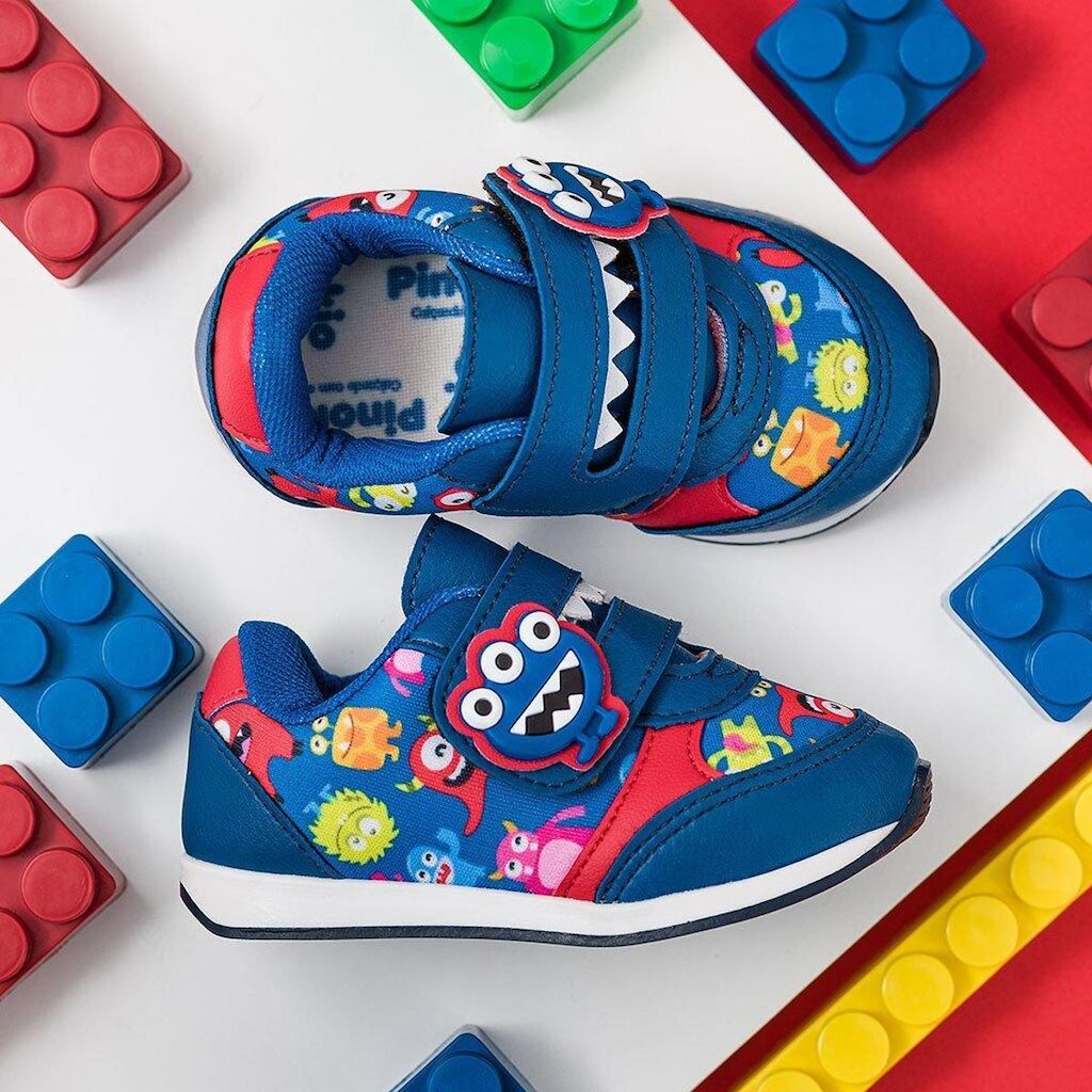 Tênis Bebê Monstrinhos Divertidos - Conforto E Estilo Para Os Pequenos