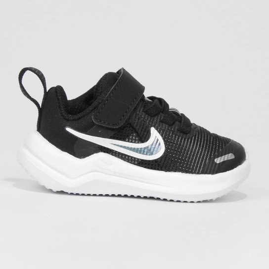 Tênis Bebê Nike Dowshifter 12 NNV - Preto+Branco Menor preço em Tênis Bebê Nike Dowshifter 12 NNV - Preto+Branco