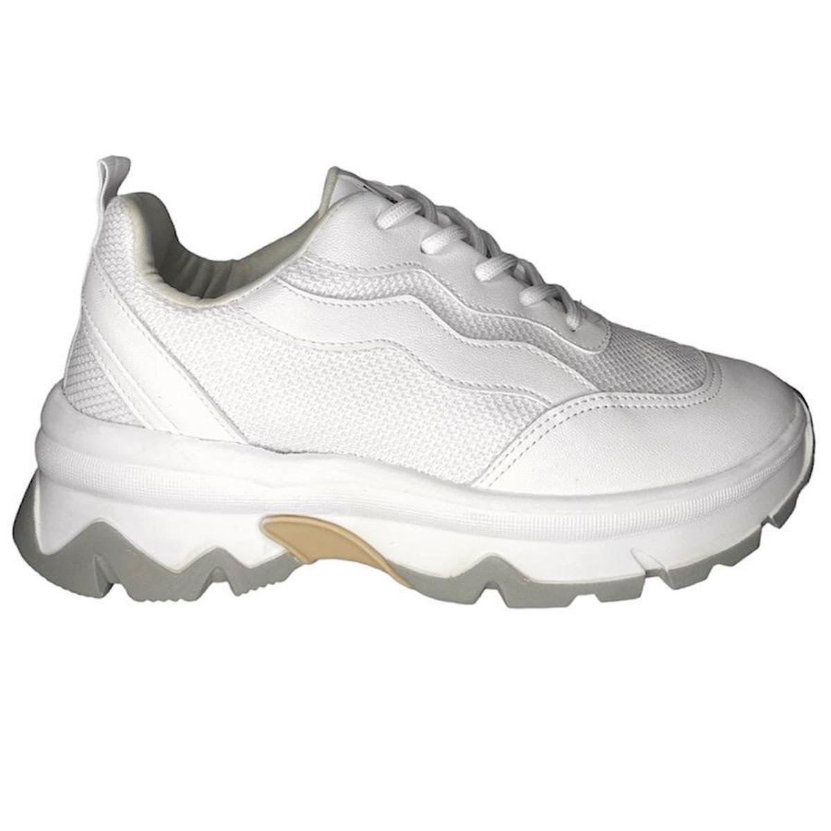 Tênis Bebecê Casual Chunky 1326202 Feminino Branco Netshoes