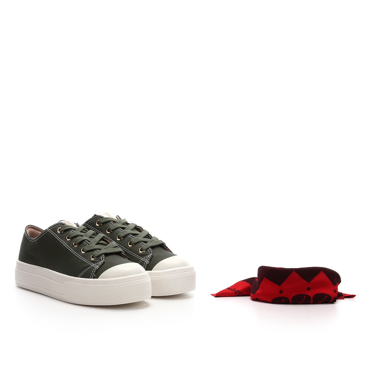 tenis bebece verde militar