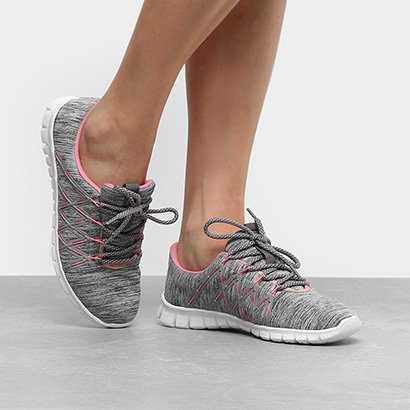 tenis beira rio active rosa