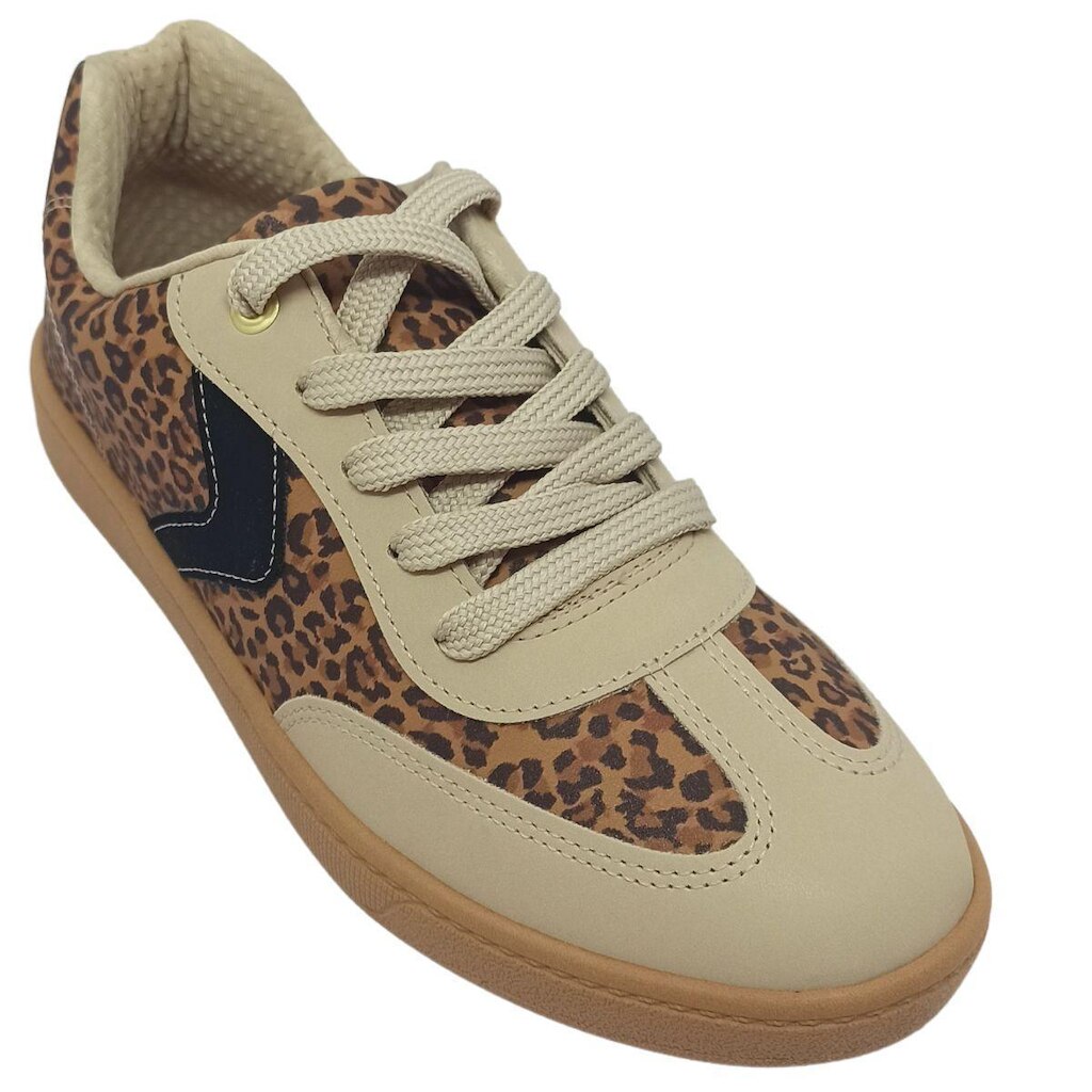 Tênis Beira Rio Feminino Casual Napa Onça