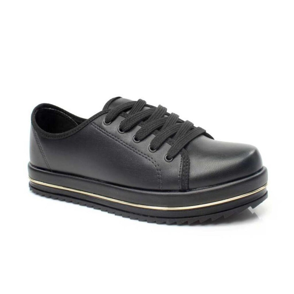 Tenis Beira Rio FlatForm 4196.1003 Preto