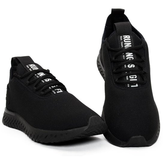 Tênis BF Shoes RunForever - Masculino - 42 - Preto/Vermelho - Preto é ruim? Tênis BF Shoes RunForever - Masculino - 42 - Preto/Vermelho - Preto é boa?
