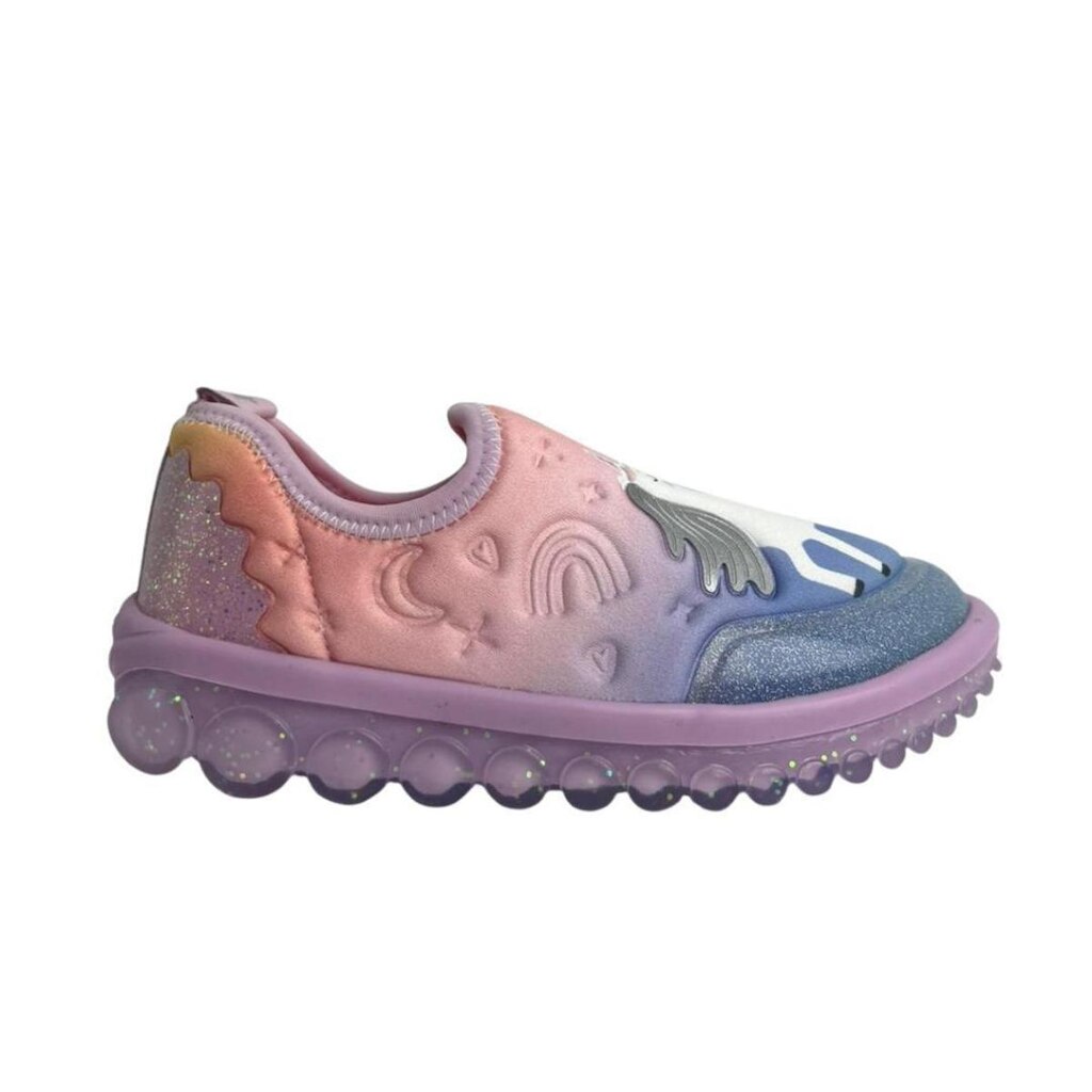 Tênis Bibi Roller 2.0 Menina Infantil Slip On Unicórnio