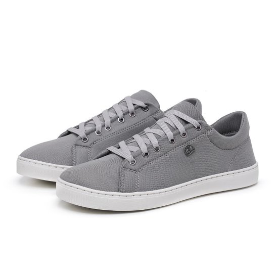 Tênis Bless Acessórios Casual Skatista Super Leve e Confortável Masculino - Cinza Menor preço em Tênis Bless Acessórios Casual Skatista Super Leve e Confortável Masculino - Cinza
