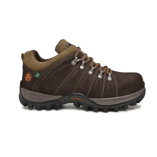 Tenis Bota Adventure Cano Baixo MacBoot Uirapuru 01 - Café Menor preço em Tenis Bota Adventure Cano Baixo MacBoot Uirapuru 01 - Café