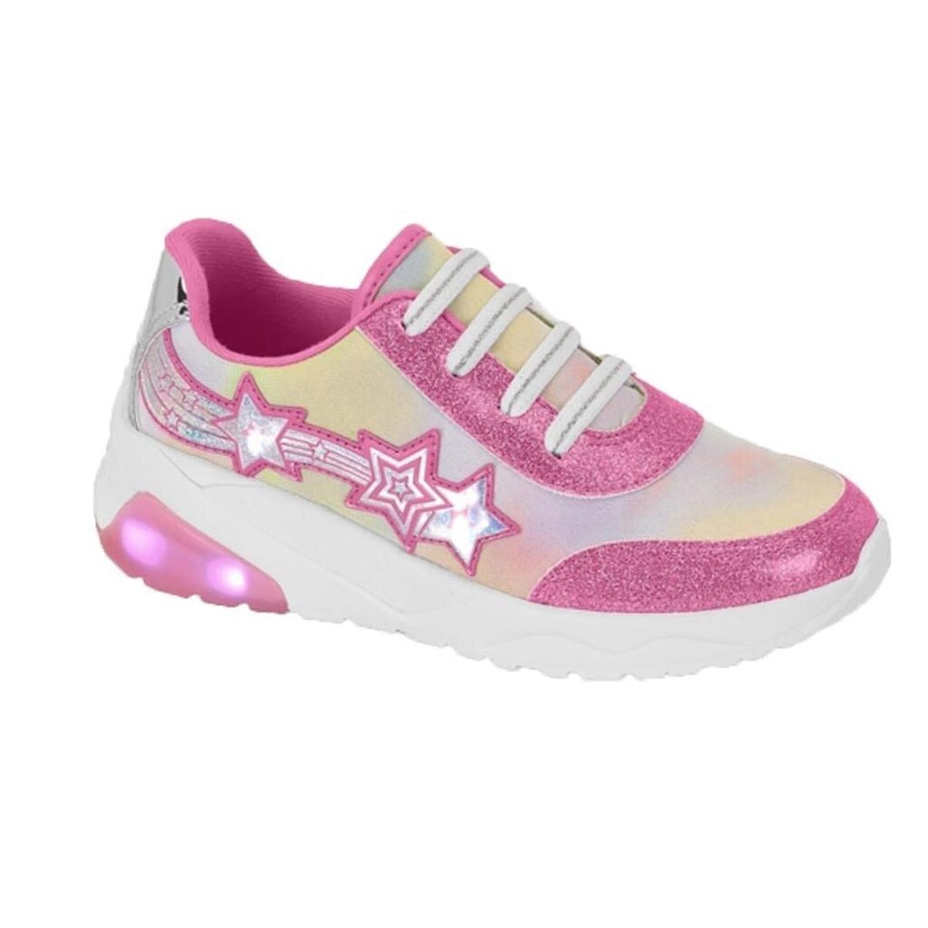 Tenis Bota Bebe Infantil Preta Luz Led Molekinha 2720.104