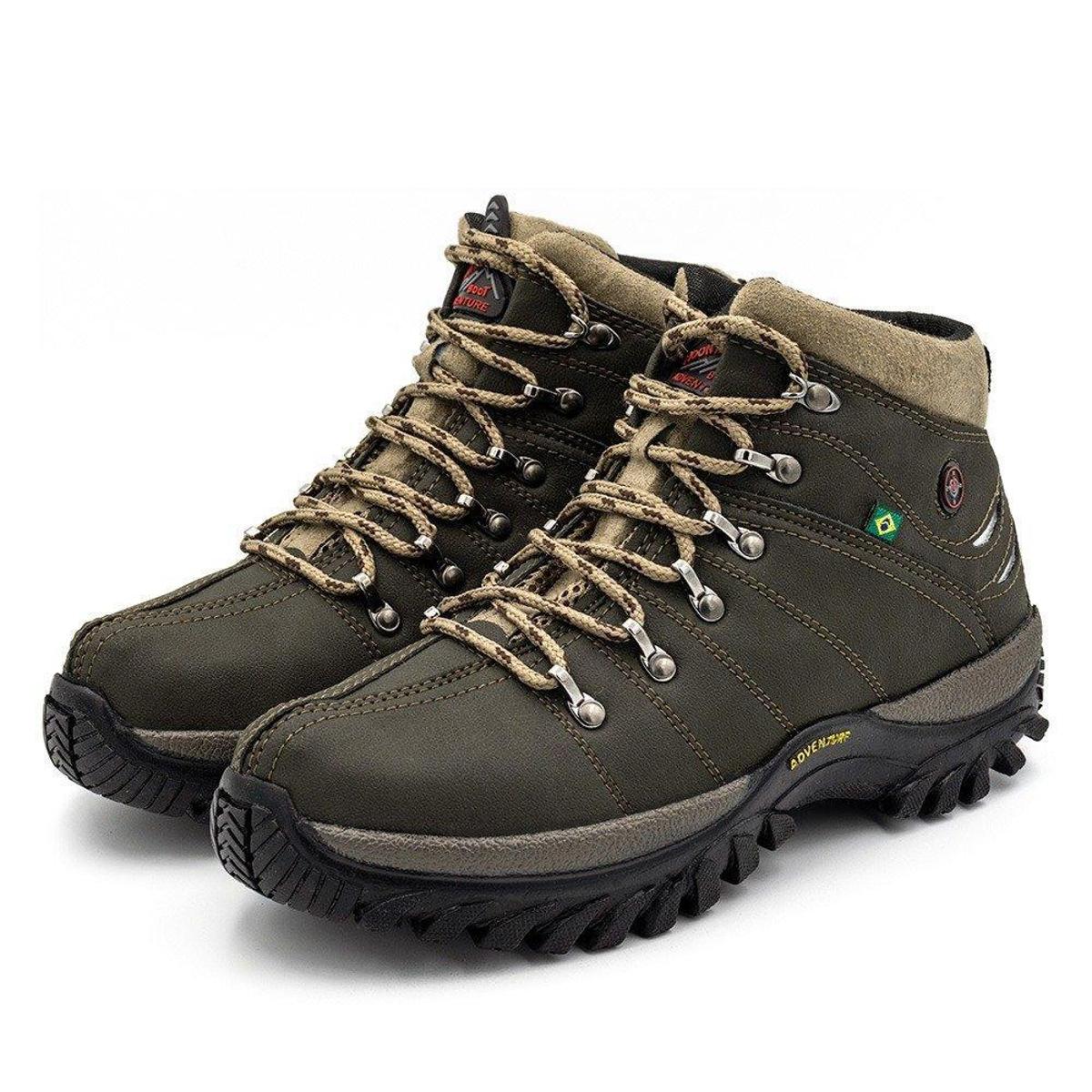 Tênis Bota Coturno Adventure Masculino Menor preço em Tênis Bota Coturno Adventure Masculino