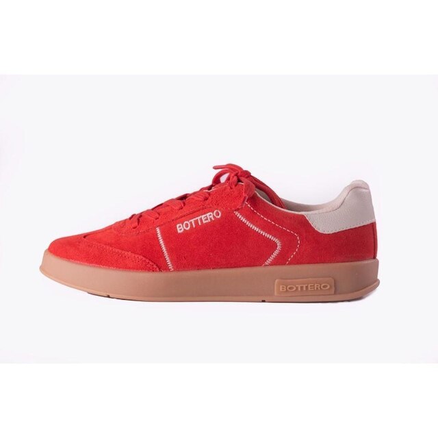 Tênis Bottero Camurça Feminino Casual 364903 - Vermelho | Netshoes