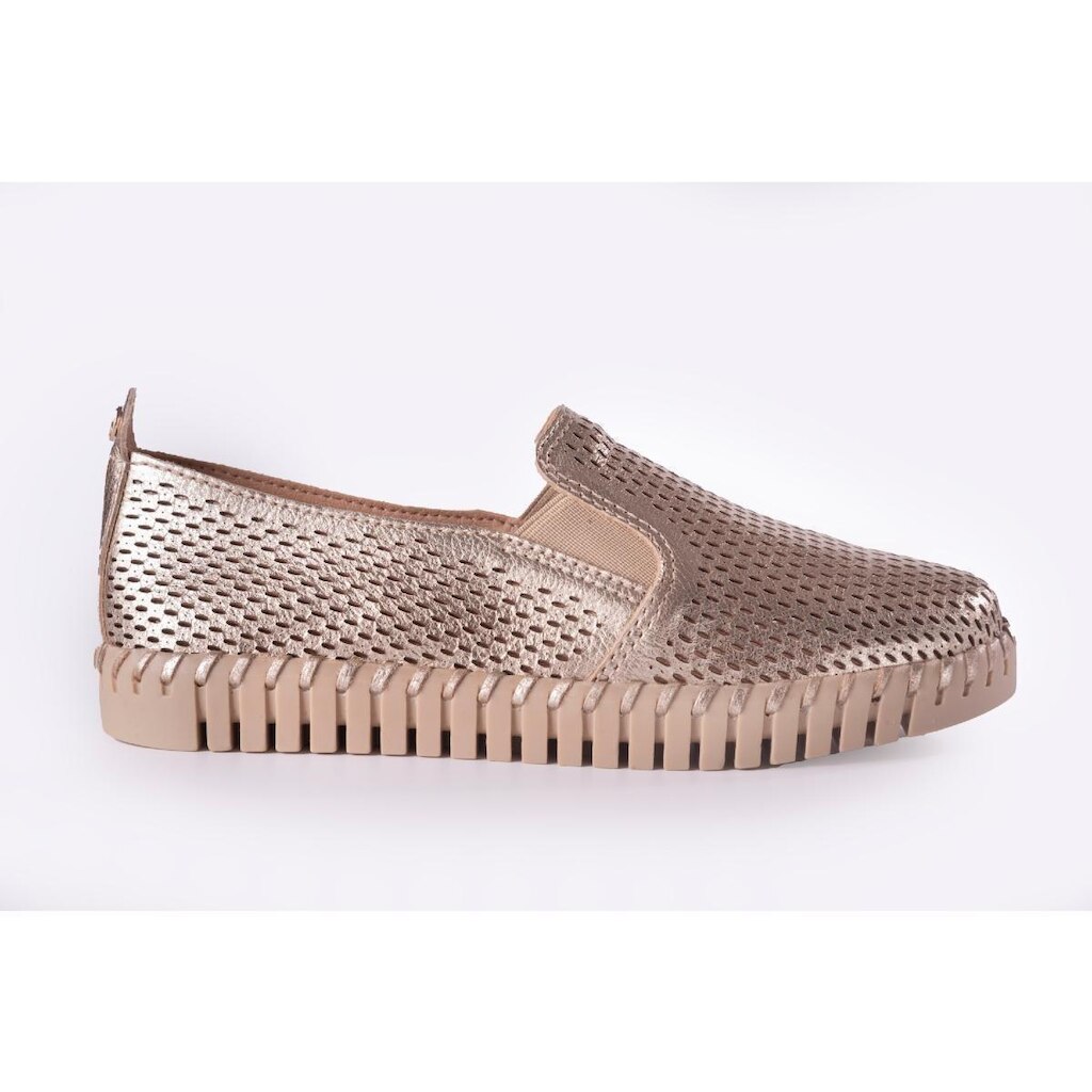 Tênis Bottero Casual Slip On Metalizado Feminino