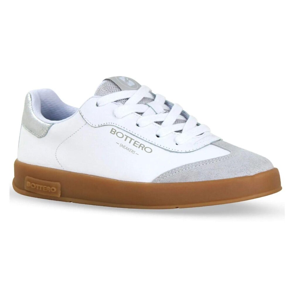 Tênis Bottero Couro Napa Camurça Casual Feminino 364905