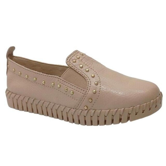 Tênis Bottero Couro Tecnologia Comfort - Bege | Netshoes