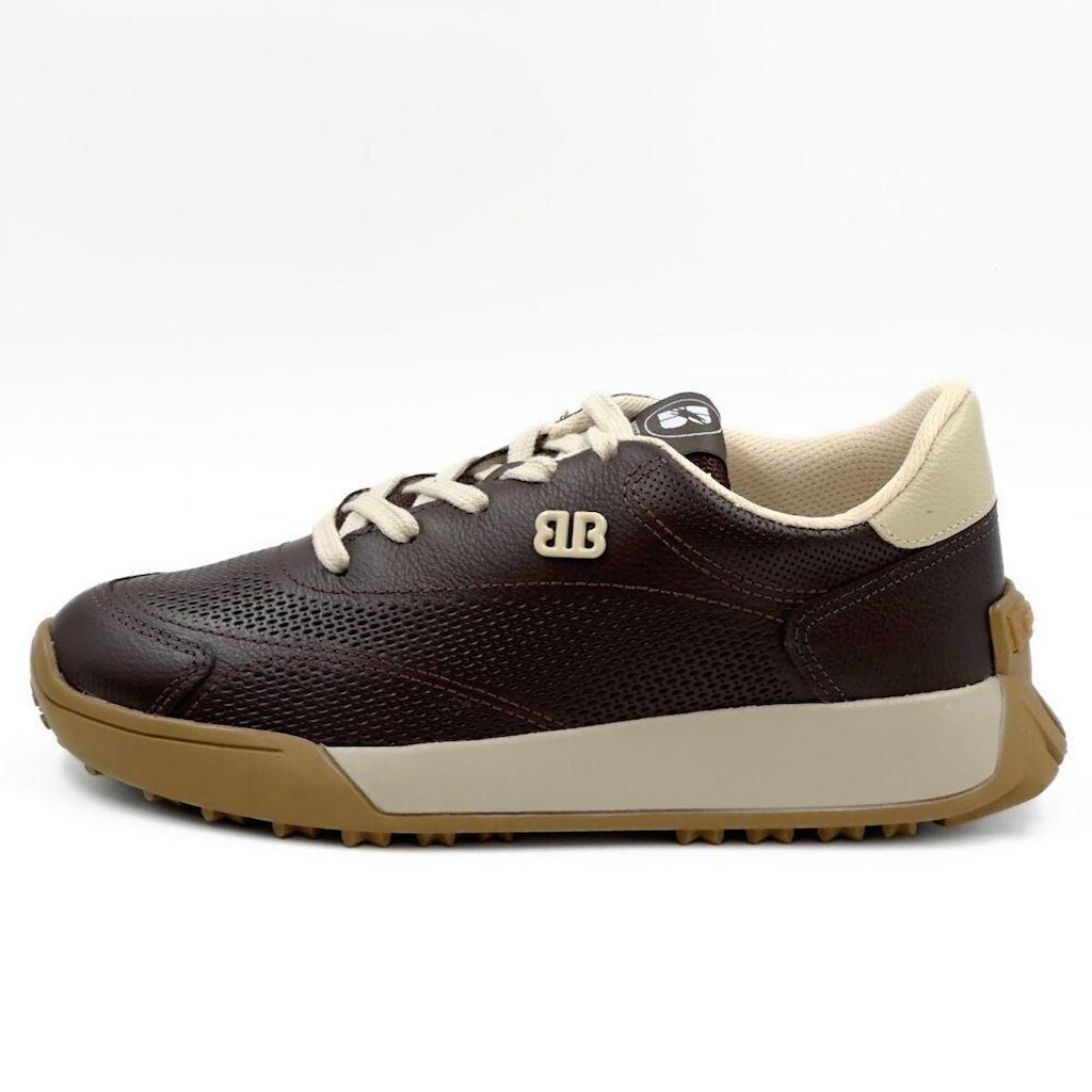 Tênis Bottero Flatform Casual com Cadarço Feminino