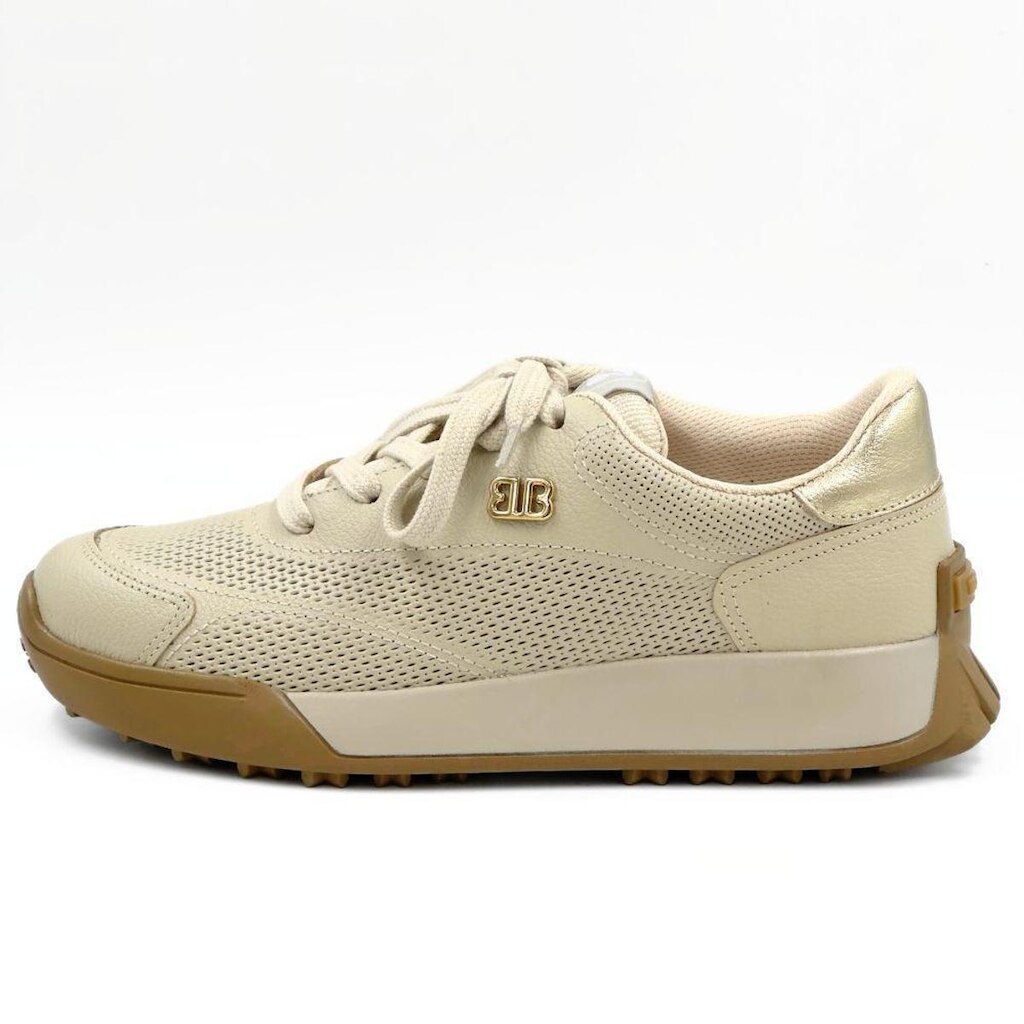 Tênis Bottero Flatform Casual com Cadarço Feminino