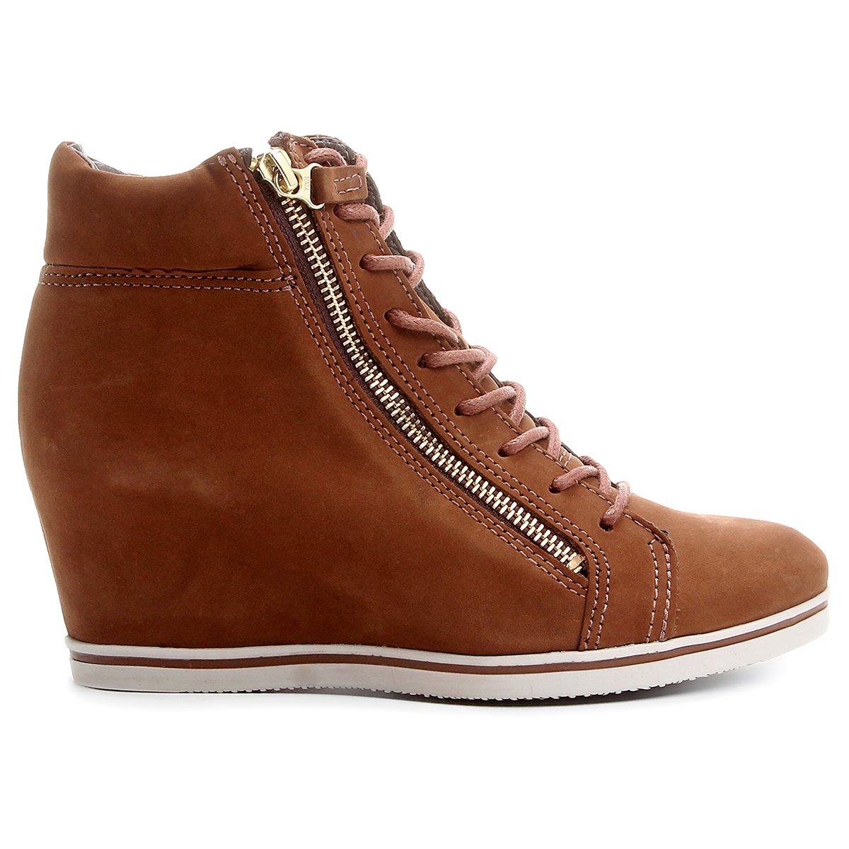Tênis Bottero Salto Embutido - Caramelo | Netshoes
