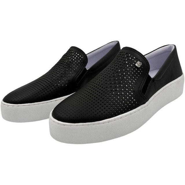 Tênis Bottero Slip On Casual Feminino - Preto | Netshoes