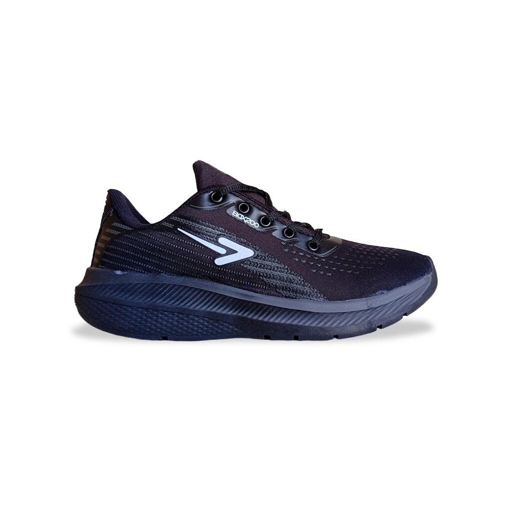 Tênis Box 200 Jogger BX2512 - Preto/Branco