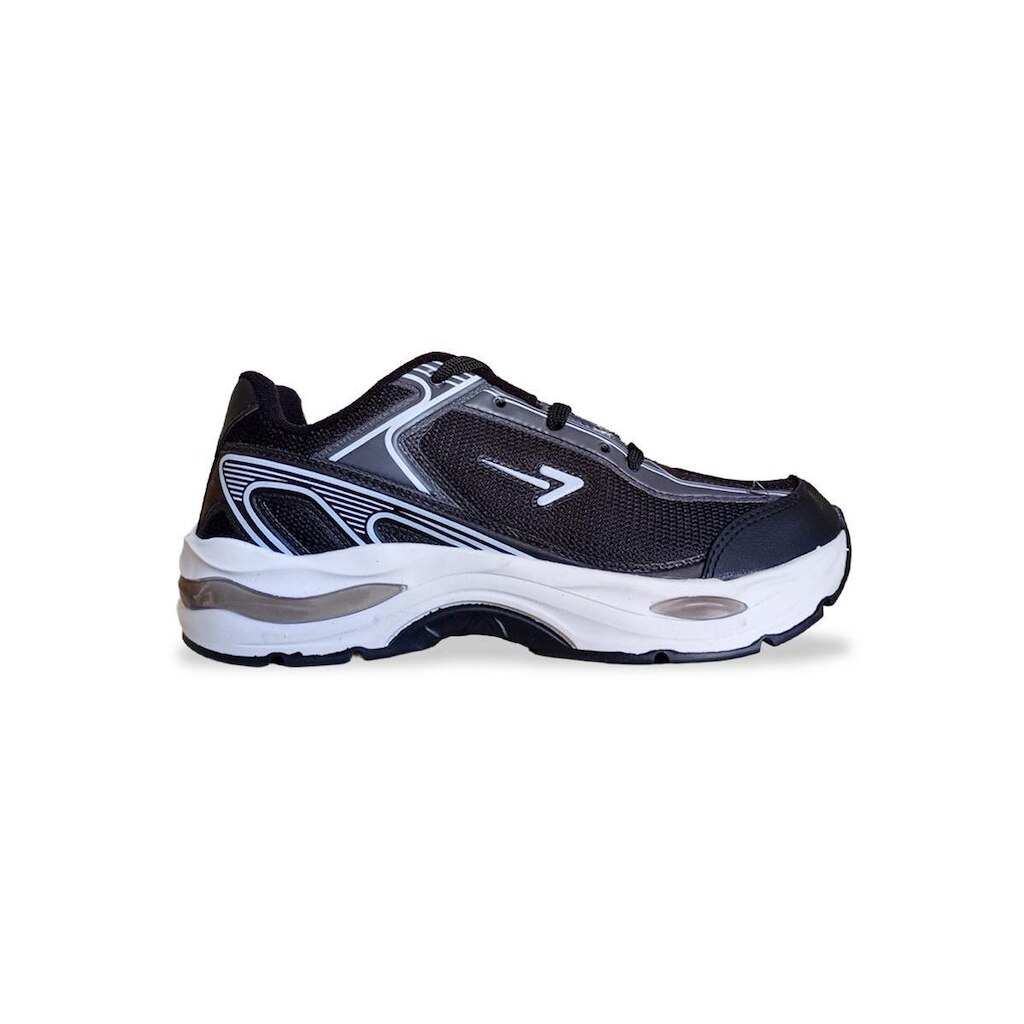 Tênis Box 200 Jogger BX2553 - Preto/Branco