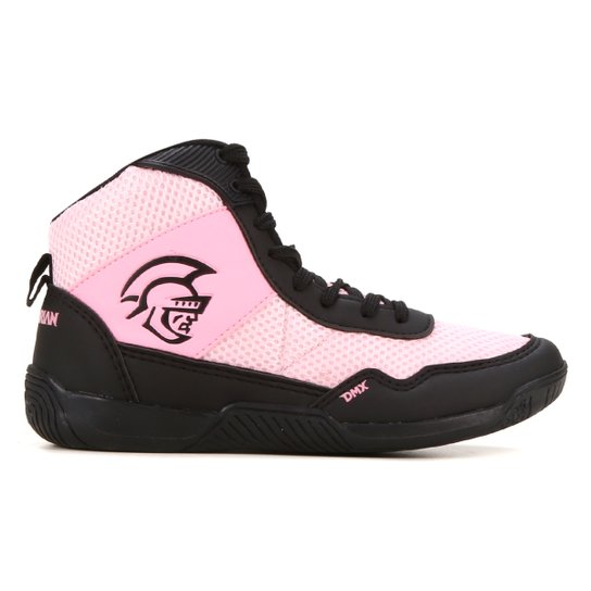 Tênis Boxe Pretorian Dmx V3 - Rosa+Preto Menor preço em Tênis Boxe Pretorian Dmx V3 - Rosa+Preto