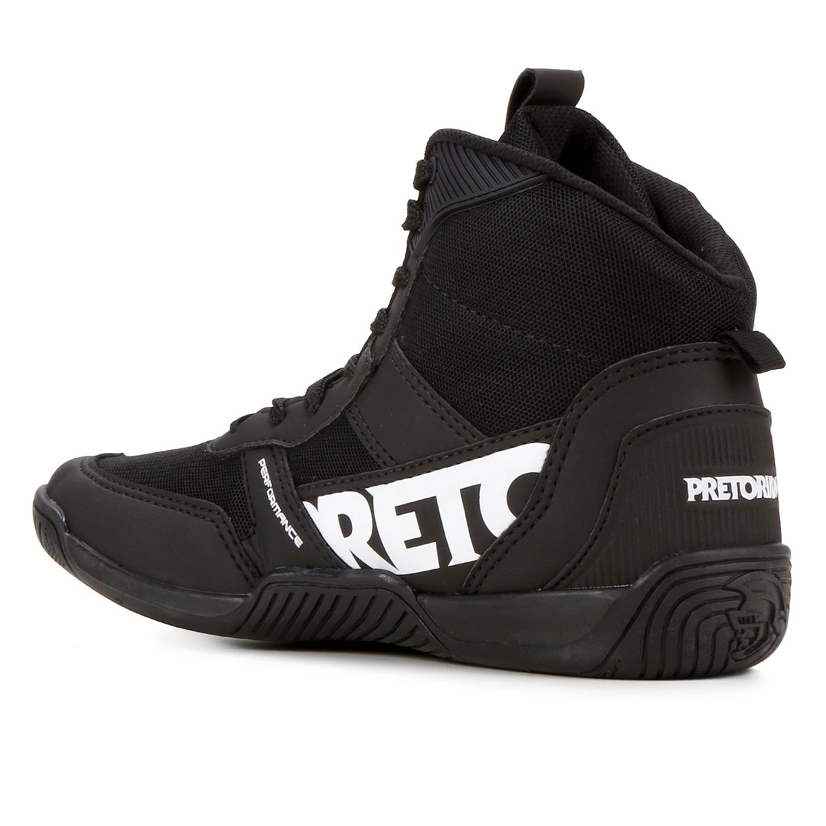 Tênis Boxe Pretorian Performance V1 - Preto+Branco | Netshoes