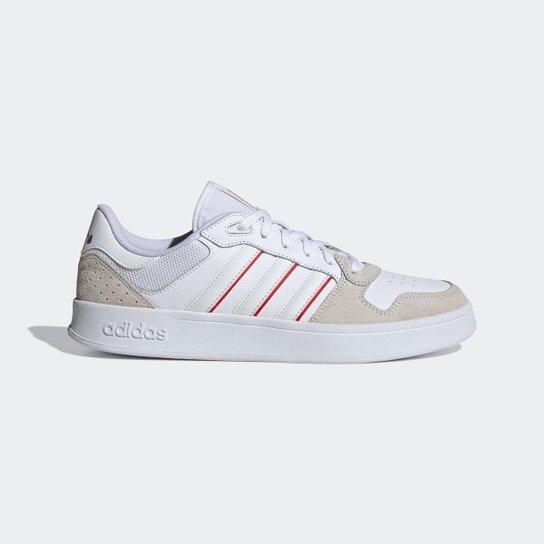 Tênis Breaknet Plus Adidas - Branco Menor preço em Tênis Breaknet Plus Adidas - Branco