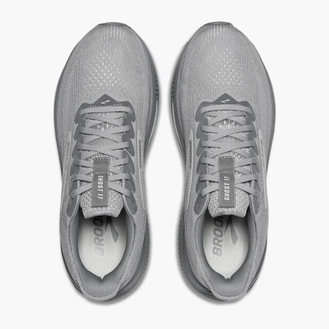 Tênis Brooks Ghost 17 Cinza Masculino