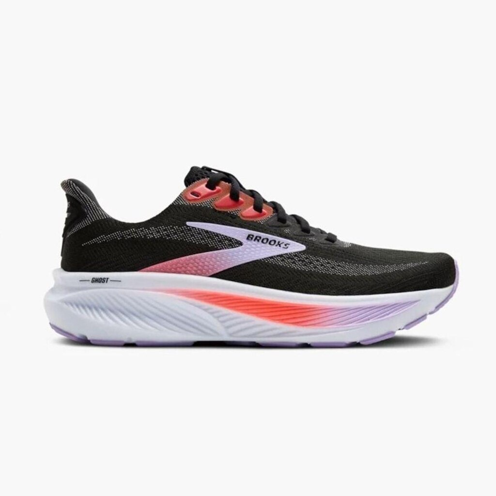 Tênis Brooks Ghost 17 Feminino Preto
